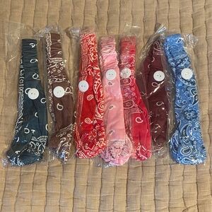 Women's paisley headbands- 7brand new in packaging